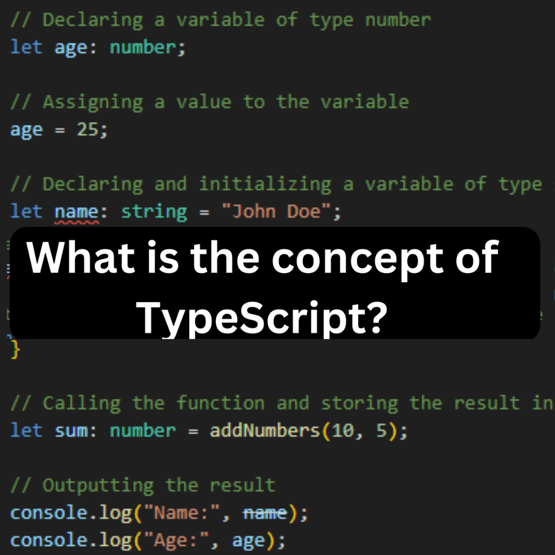 What is the concept of TypeScript